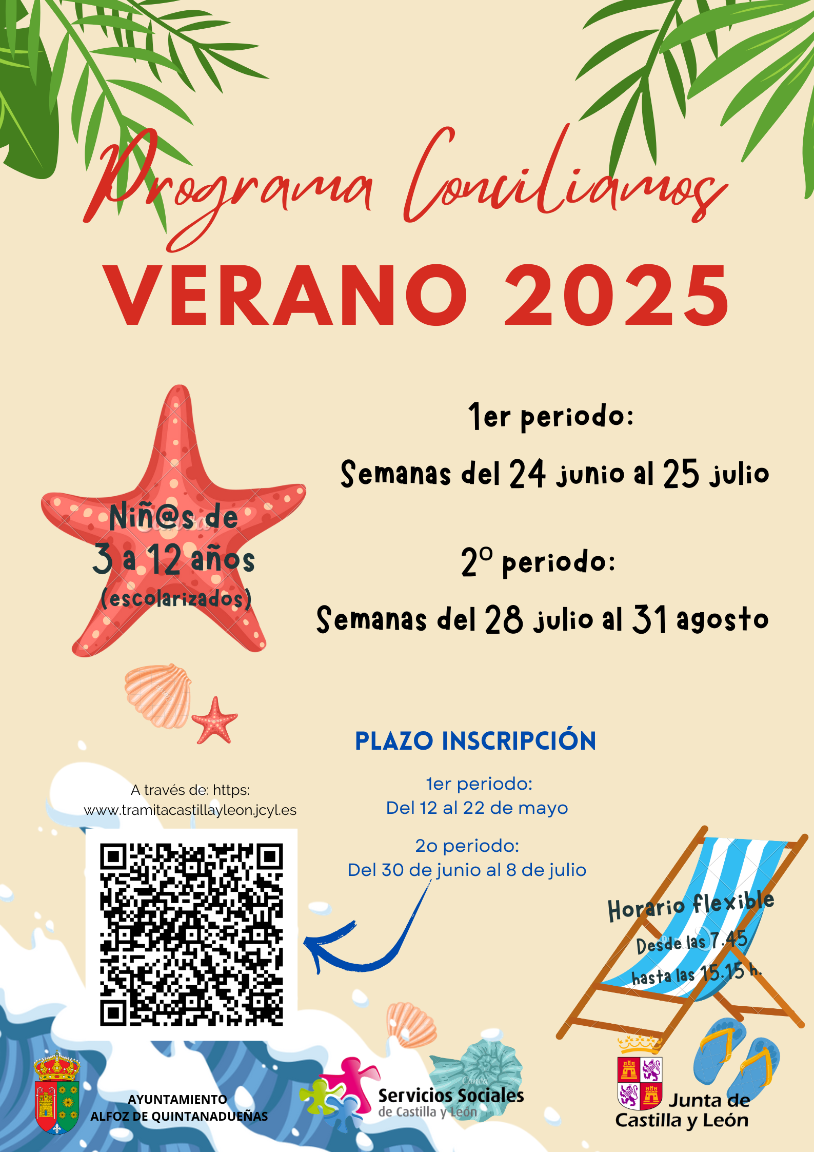 Cartel Conciliamos Verano 2025