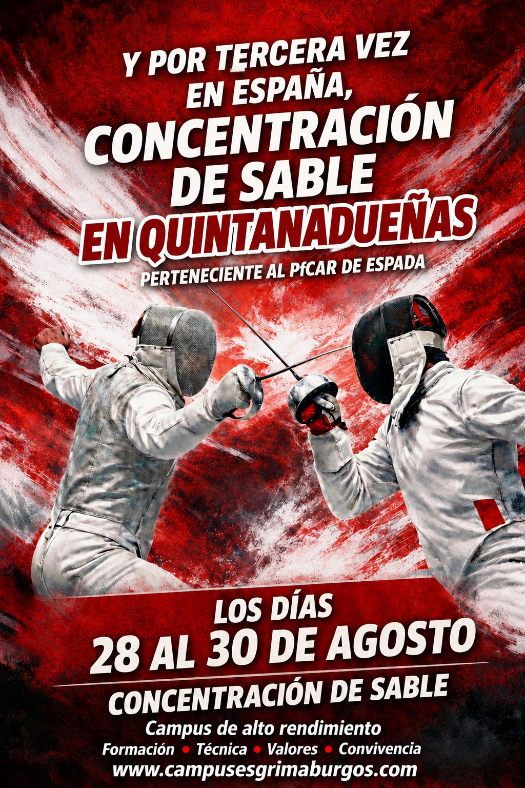 CONCENTRACIÓN DE SABLE,  28 - 30 AGOSTO