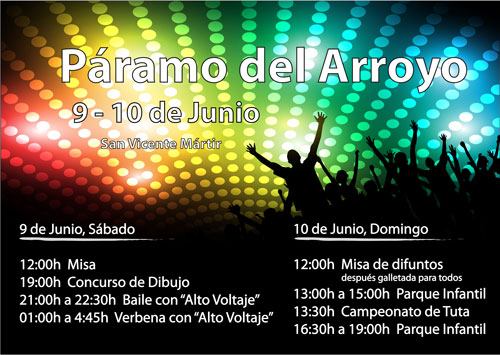 Fiestas en Páramo del Arroyo